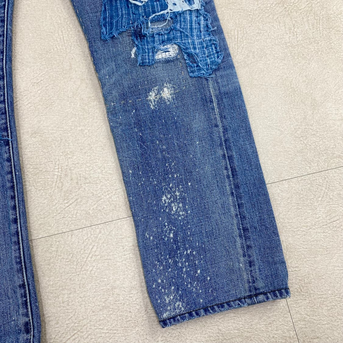 폴로 설리반 패치워크 데님 진 (34) 상품이미지5