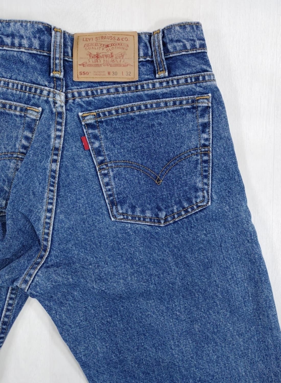 90년대 리바이스 550 청바지 30인치 W30 L32 상품이미지7