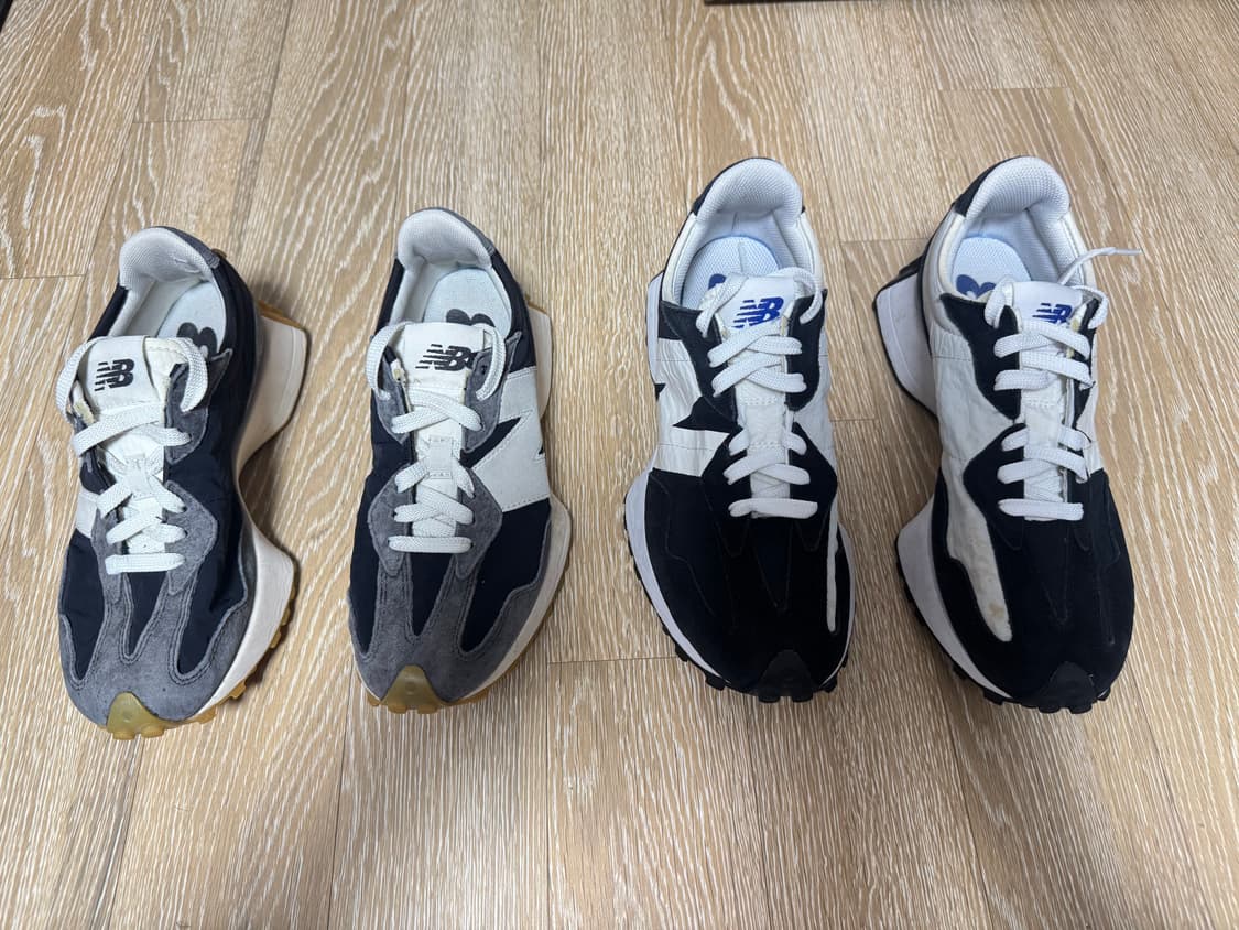 (230,255) 뉴발란스 327 운동화 2개 일괄 상품이미지3
