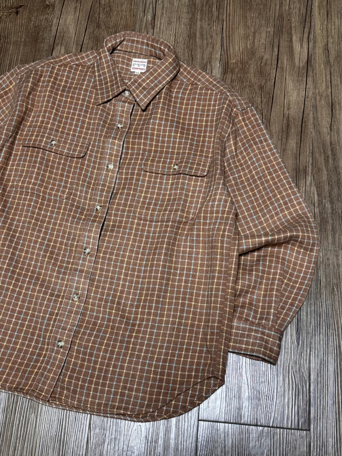 글레이셔 베이 데일리 타탄 체크셔츠 상품이미지1