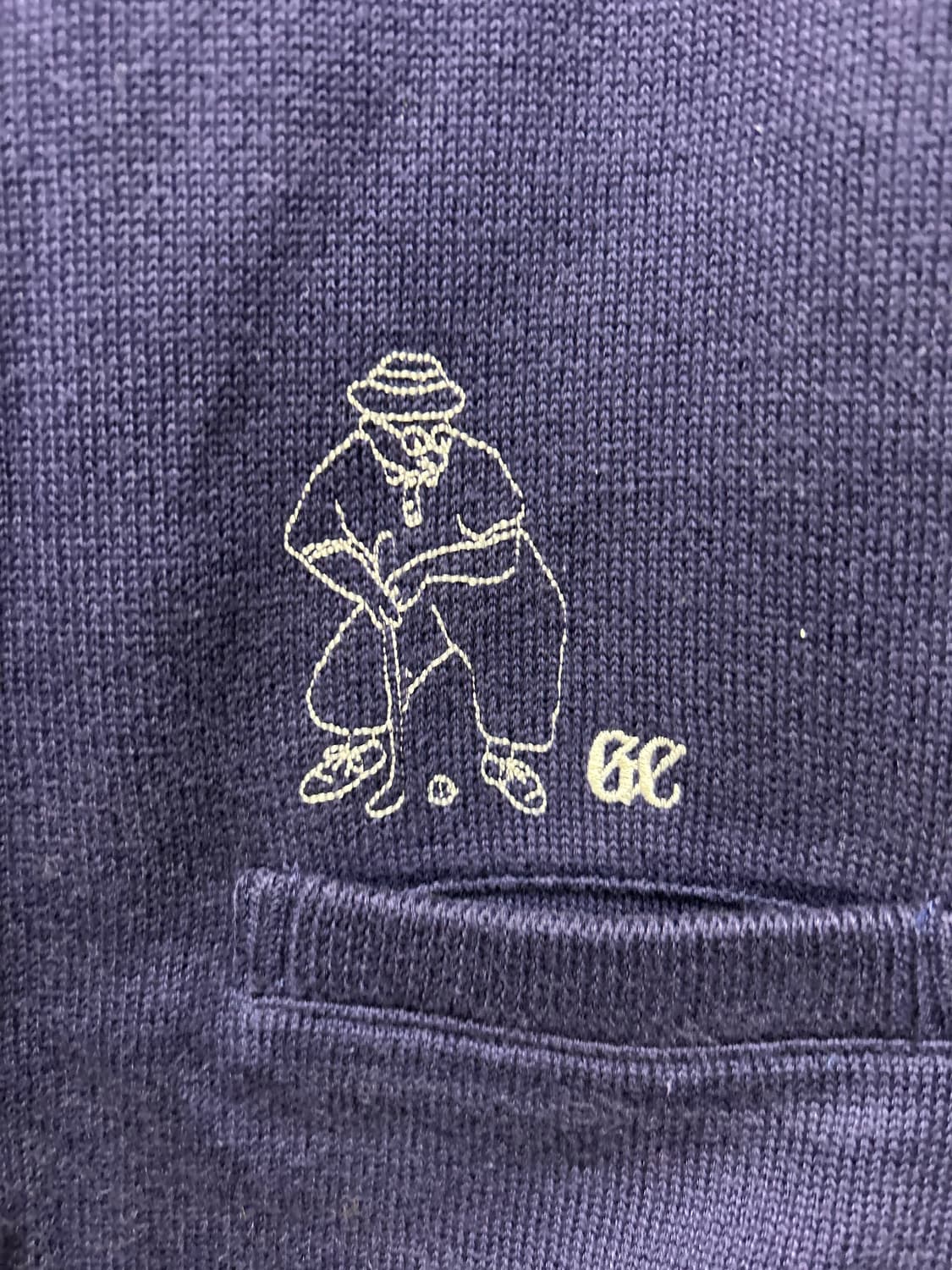 그린클럽 니트조끼 (made in Japan) 상품이미지2