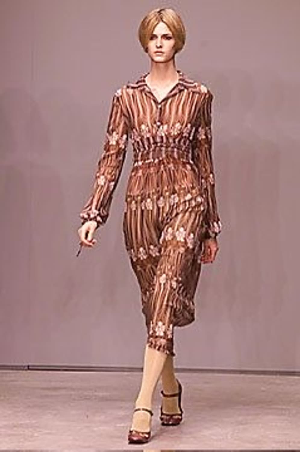 미우미우 2001FW 시어 실크 블라우스 (데드스탁) 상품이미지8