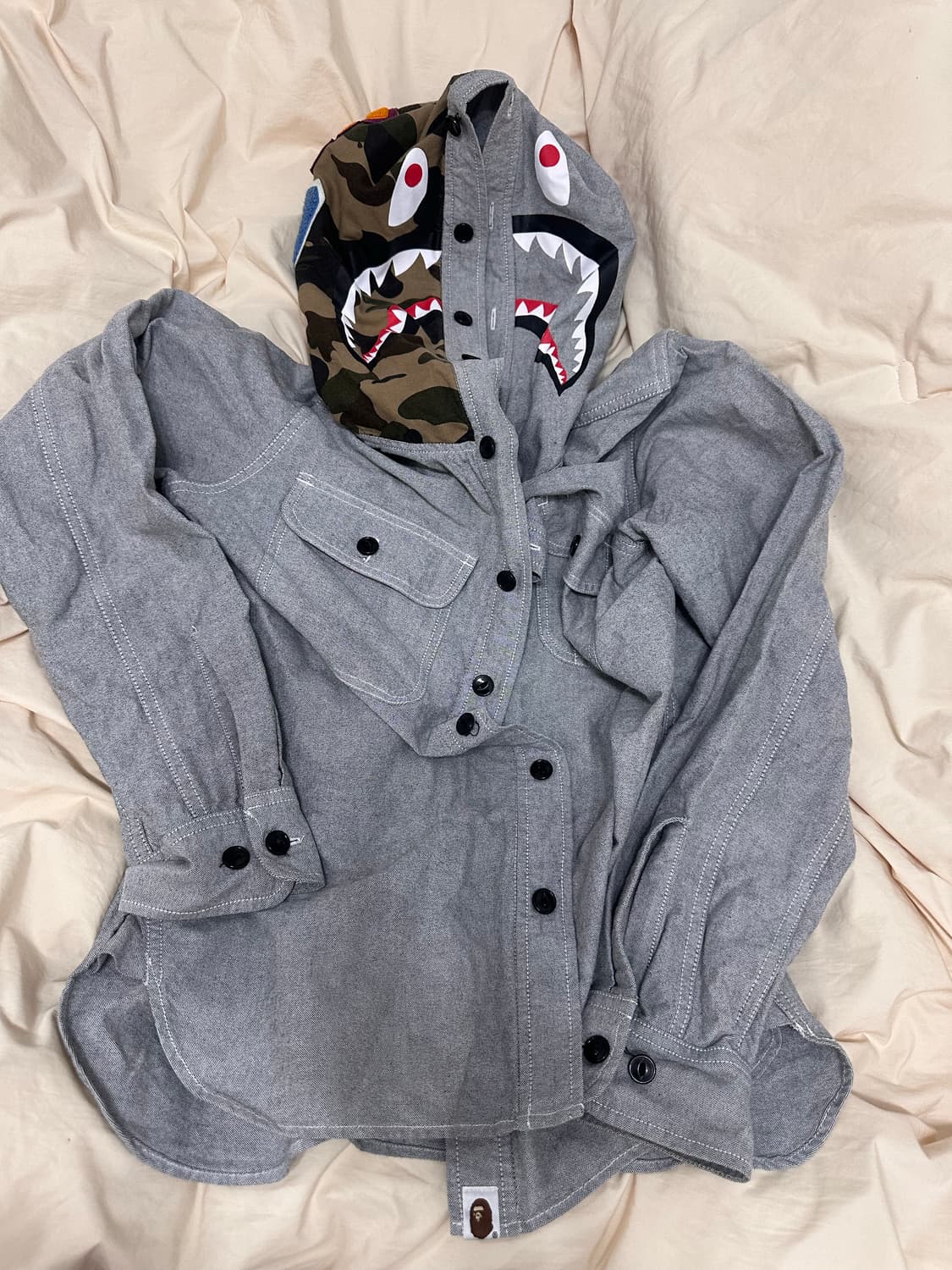 베이프 후드셔츠 후드집업 상품이미지1