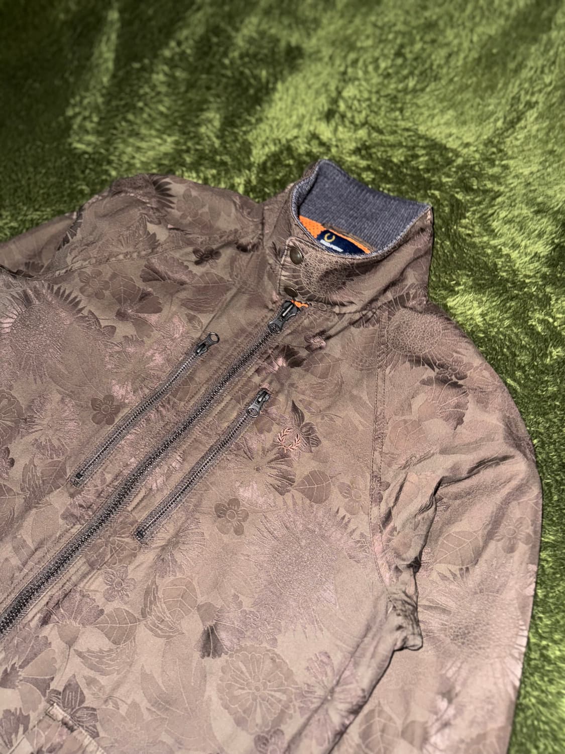 [L] 프레드페리 재팬 익스클루시브 플로랄 멀티 포켓 필드 자켓 상품이미지2