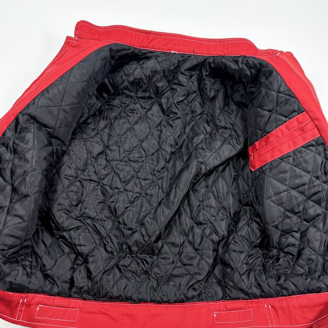 VTG 빈티지 싱글 레이싱 자켓 레드 M 상품이미지9