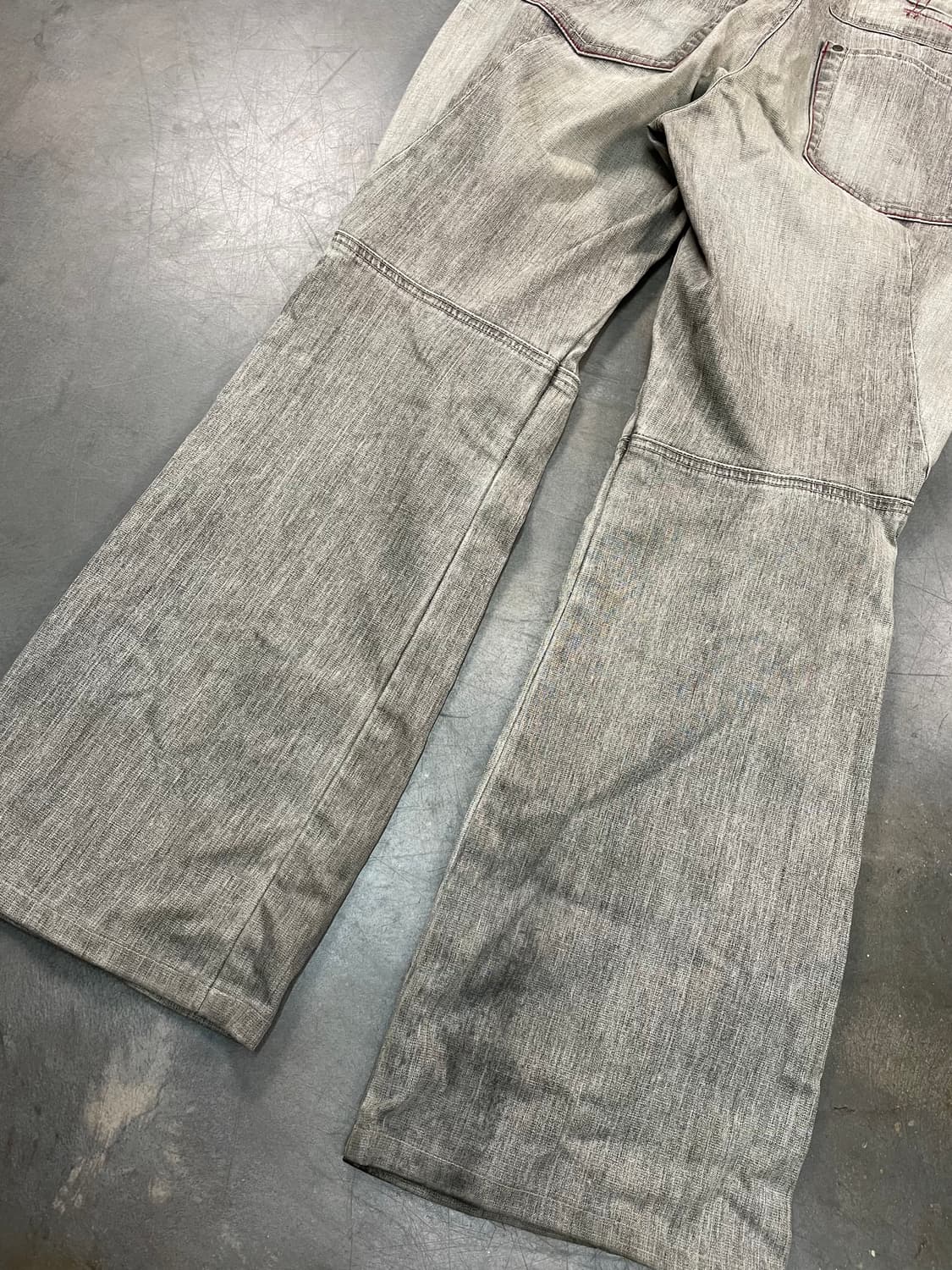 00s 재팬 마리떼 프랑소와저버 플레어 데님 팬츠 상품이미지6