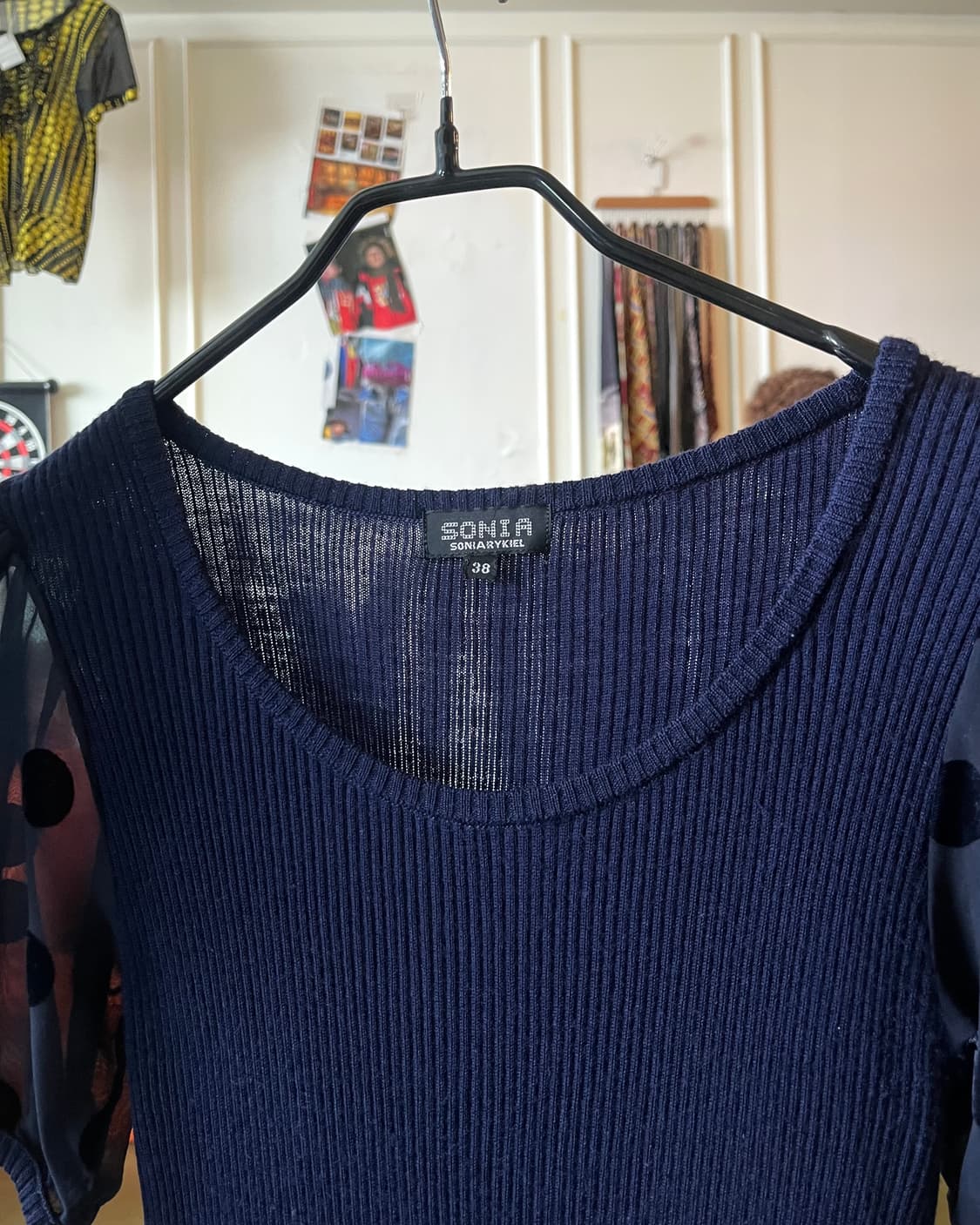 SONIA RYKIEL Puff Sleeve 1/2 Golgi Top 상품이미지3