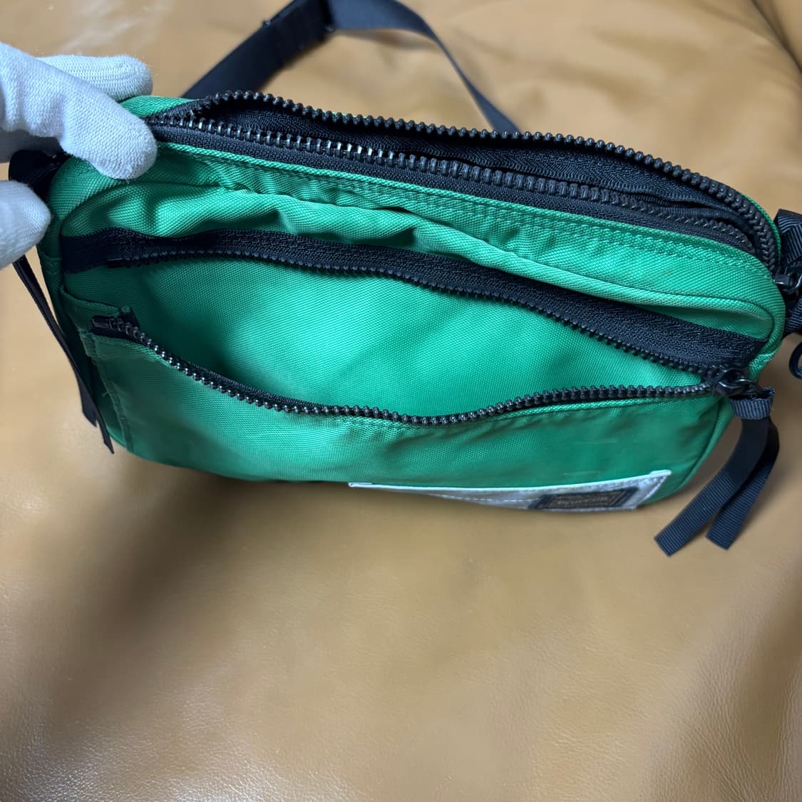 PORTER 포터 크로스백 숄더백 샤코슈 가방 레이즈 그린 상품이미지4