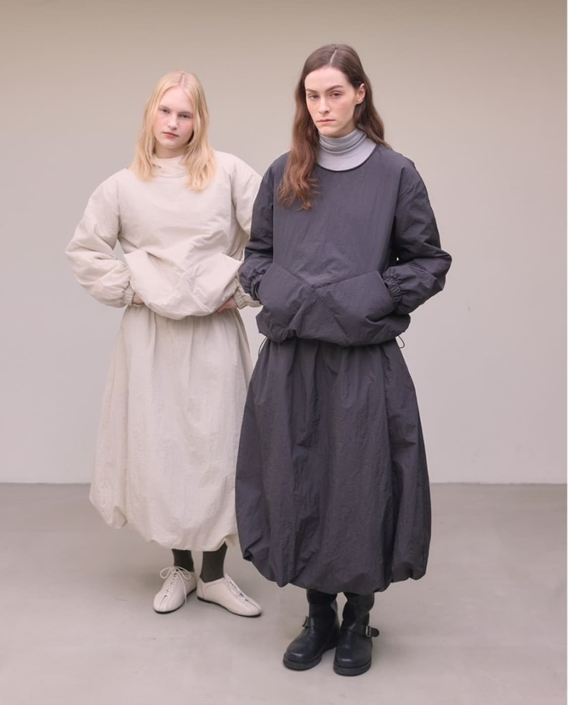 아우로 OURO 패디드 벌룬 스커트 S size 상품이미지2