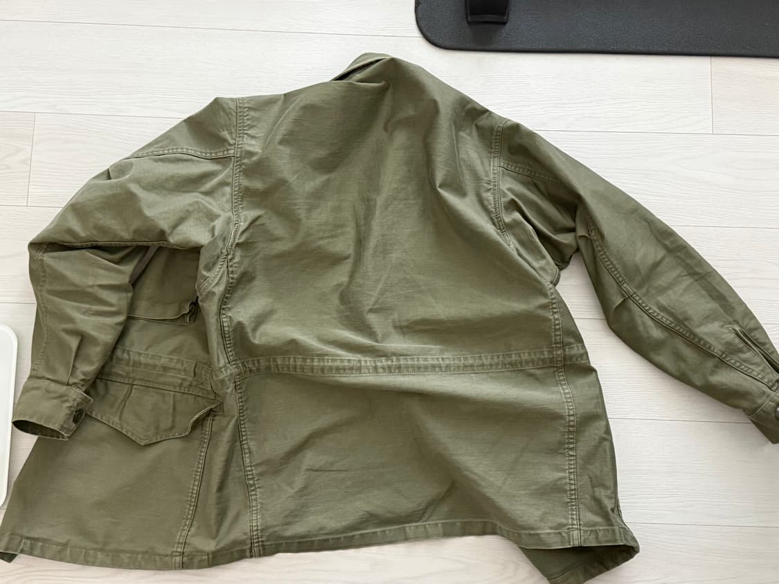 아웃스탠딩x멋랩 M43 필드자켓 올리브 M사이즈 상품이미지3