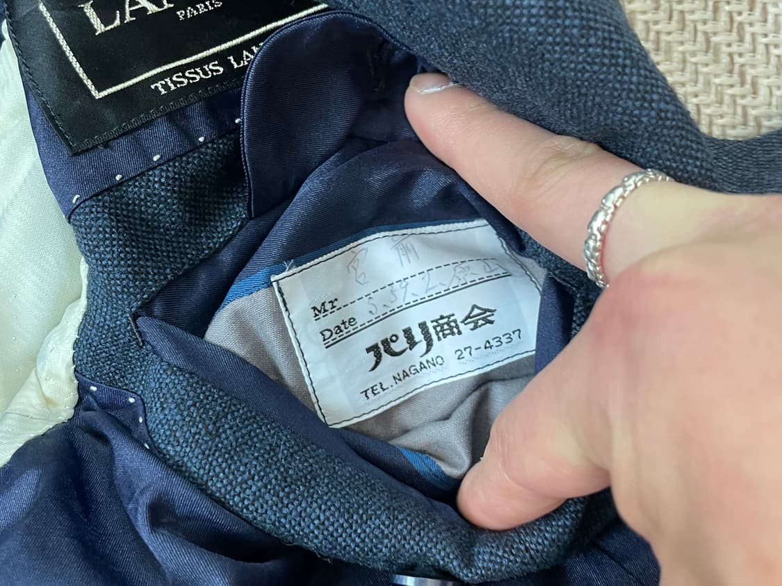 랑방 파리 싱글 테일러드 자켓  J03623 상품이미지8