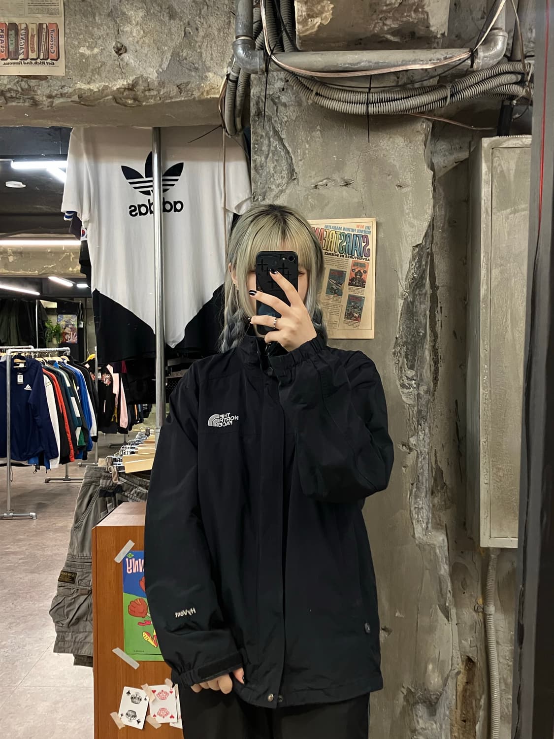노스페이스 점퍼 블랙 M  #csz904 상품이미지2
