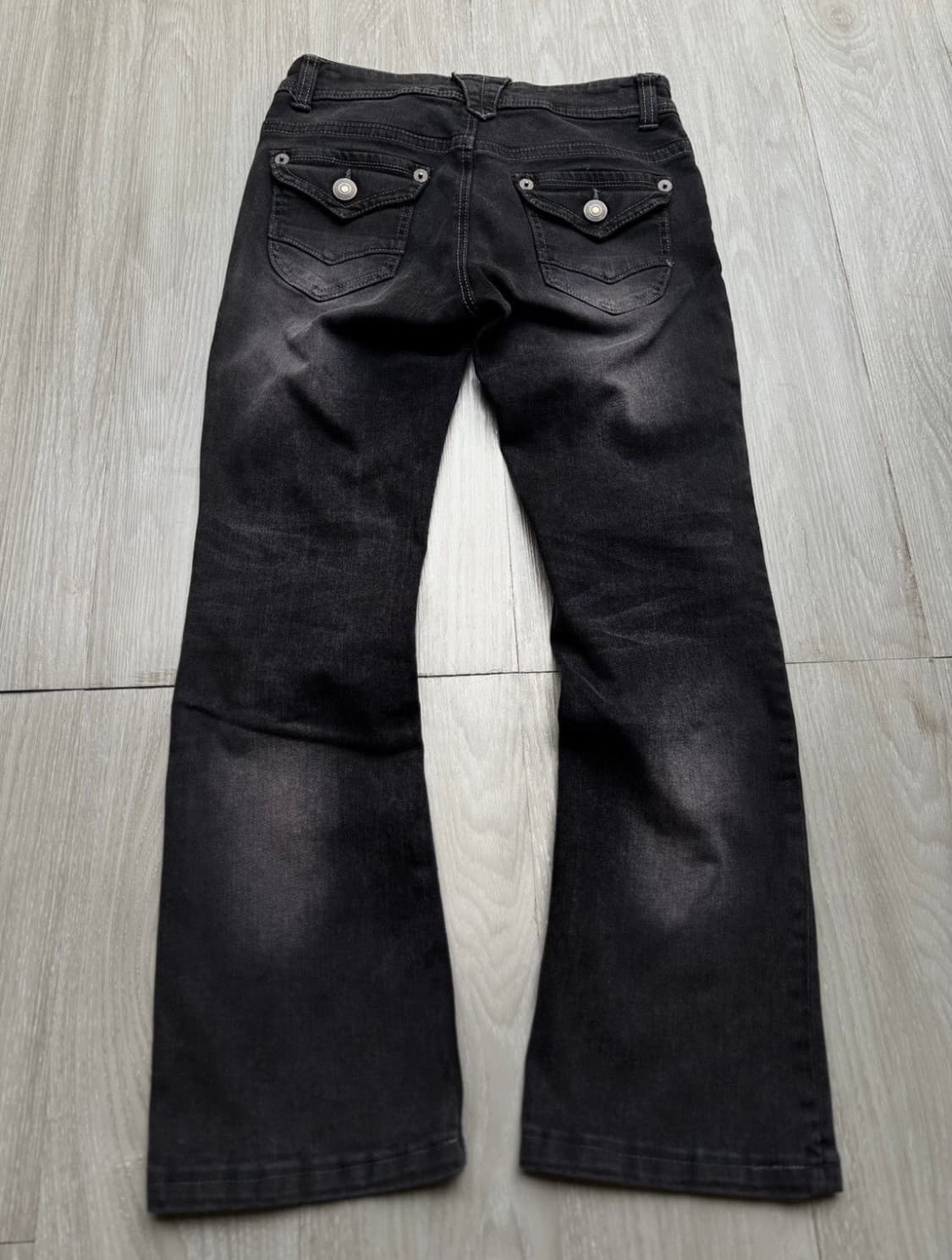 THEORIA 레이스업 플레어진 상품이미지4