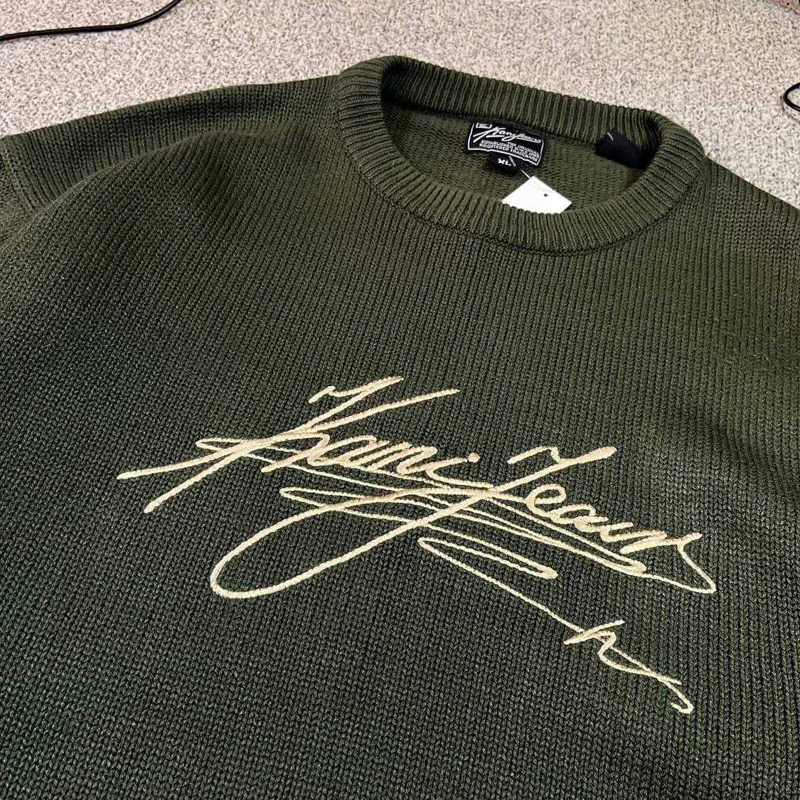 칼카니 빅로고 니트 상품이미지2