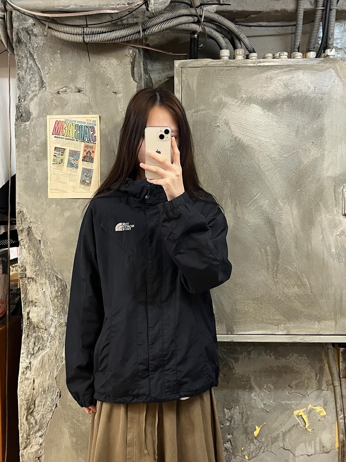 노스페이스 바람막이 블랙 95 #csz759  상품이미지2