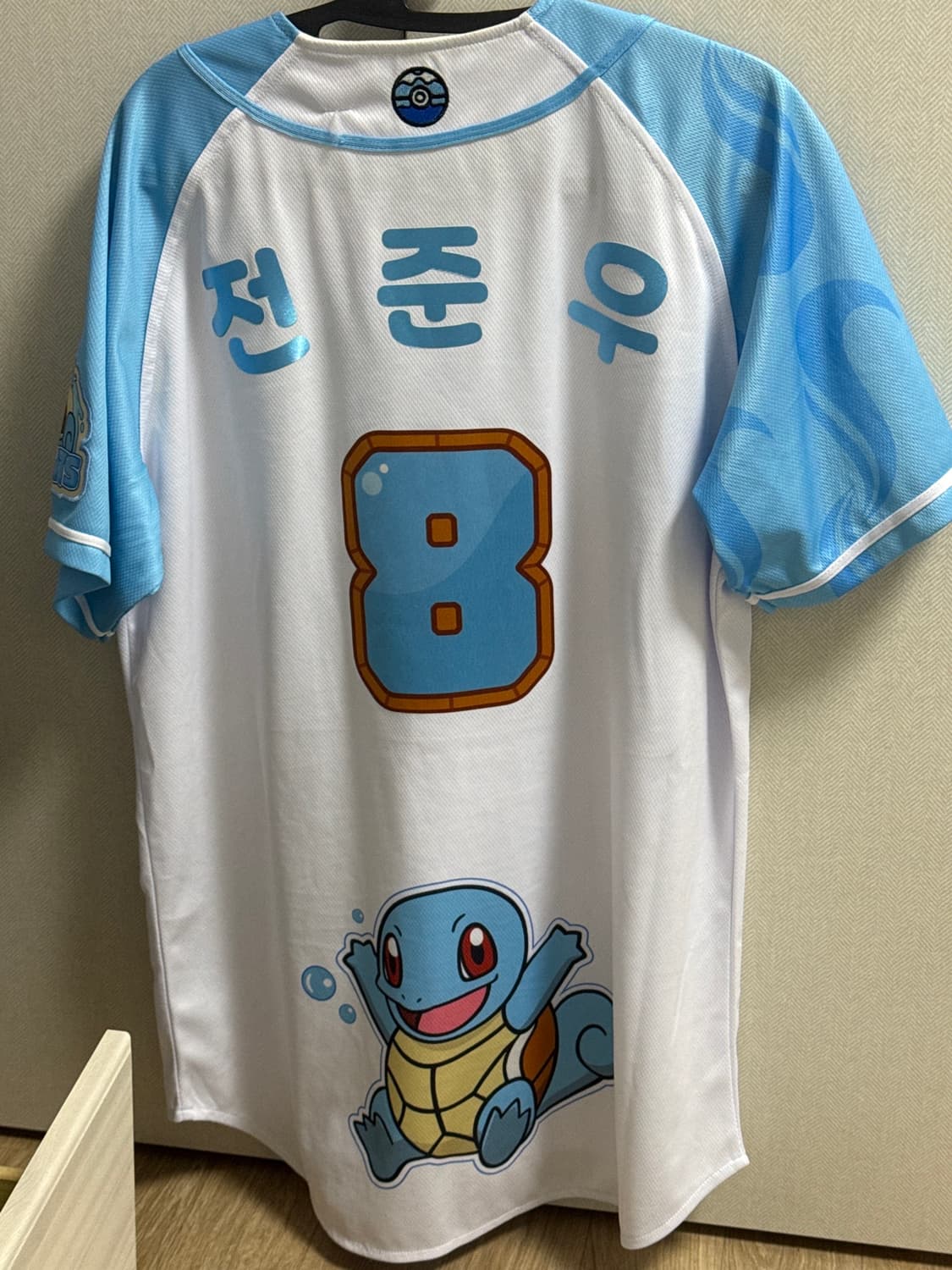 롯데자이언츠 꼬부기 유니폼 전준우 마킹 95 상품이미지2