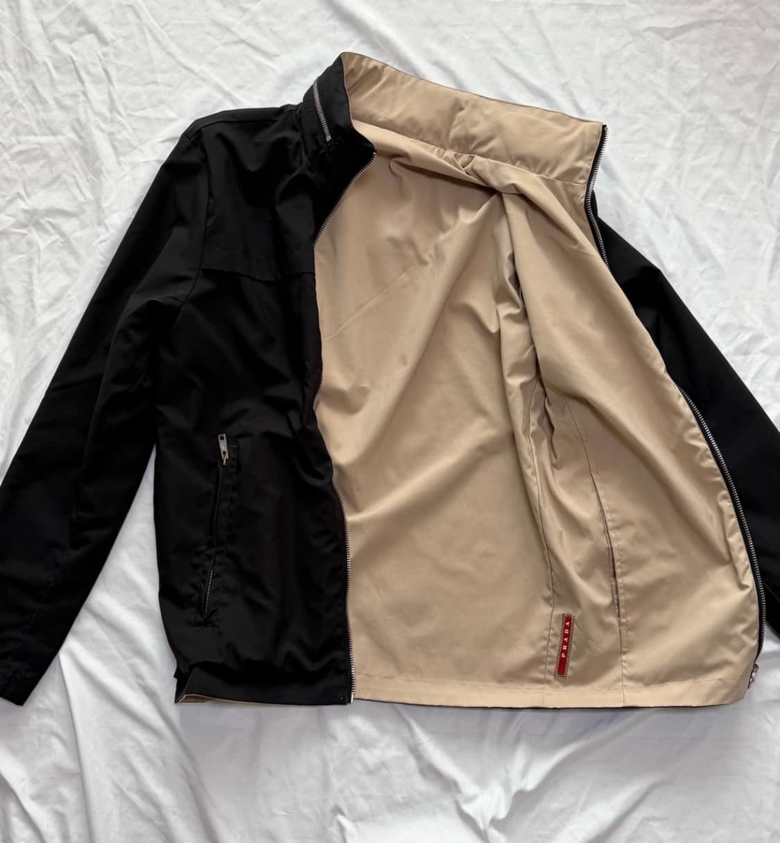 00‘s 프라다 스포츠 리버시블 집업 자켓 상품이미지5