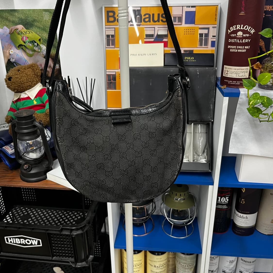 구찌 캔버스/레더 크로스백 상품이미지3