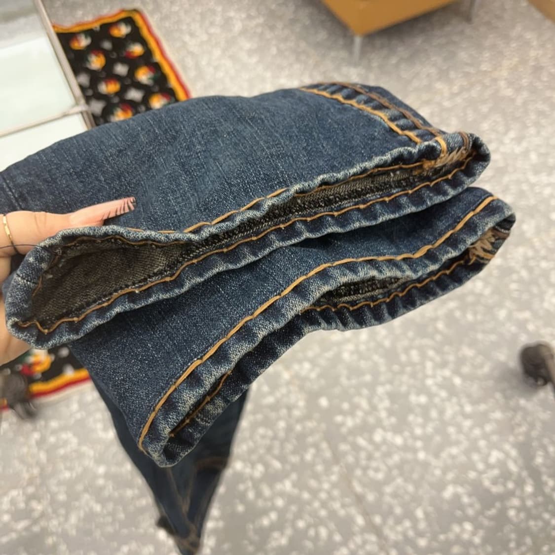 트루릴리전 빌리슈퍼티 로우라이즈 데님팬츠 28인치 C08234 상품이미지8