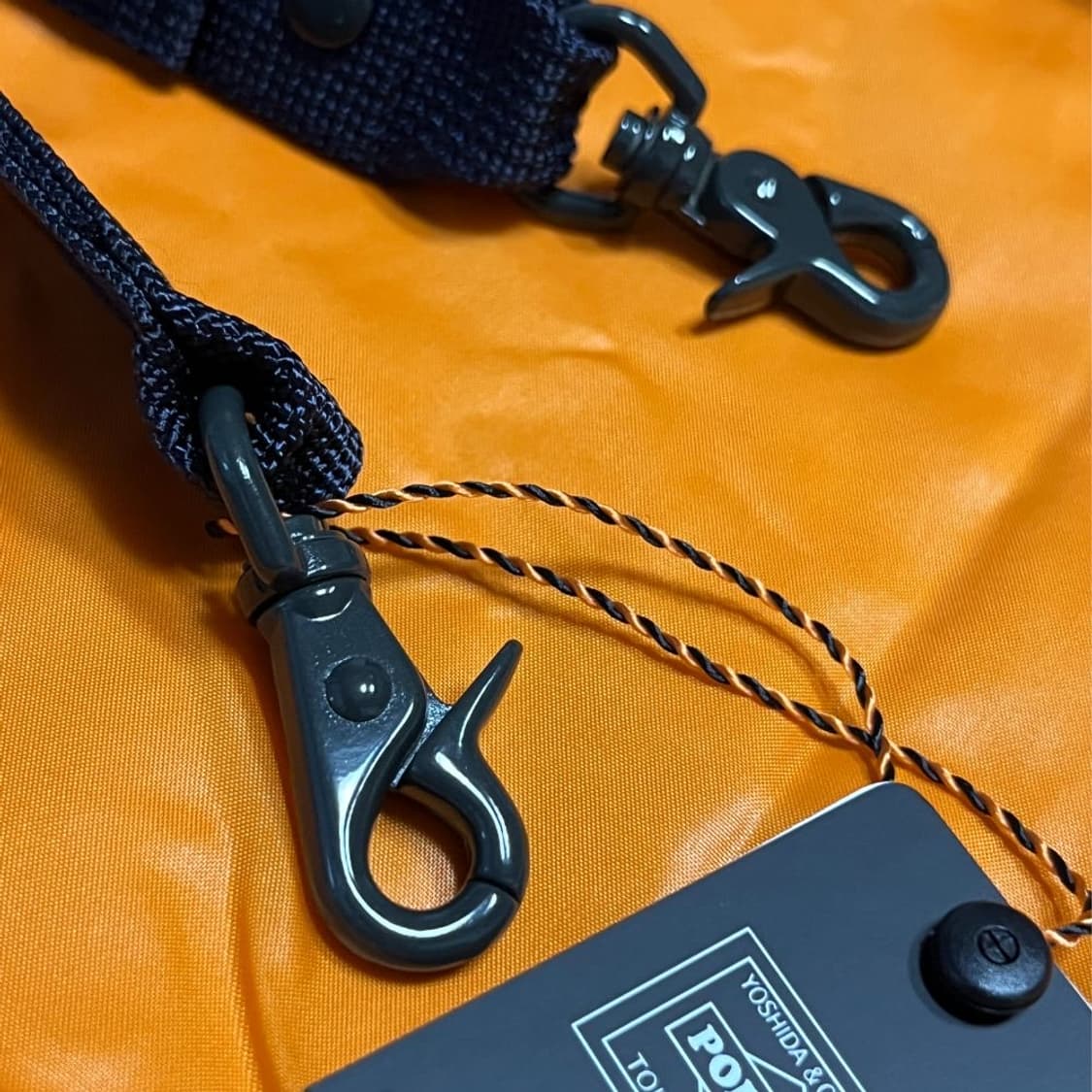포터 PX UTILITY POUCH (실버그레이)+숄더스트랩 상품이미지6