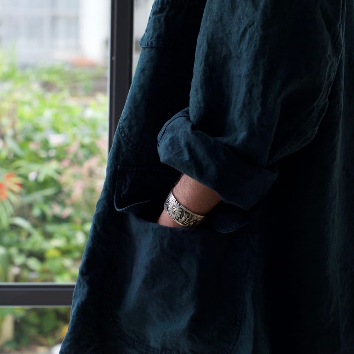 [3]우티 outil MANTEAU AZE  black indigo 상품이미지5