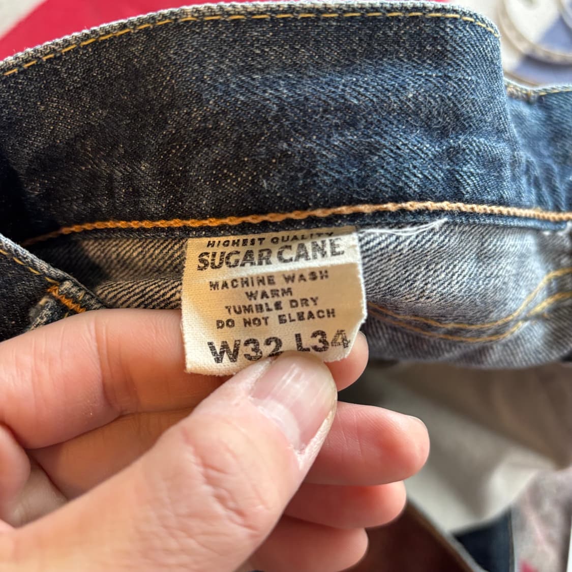 일본 슈가케인 2014 셀비지 데님 팬츠 상품이미지10