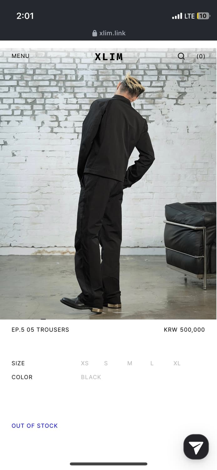 엑슬림 EP.5 05 TROUSERS 상품이미지10