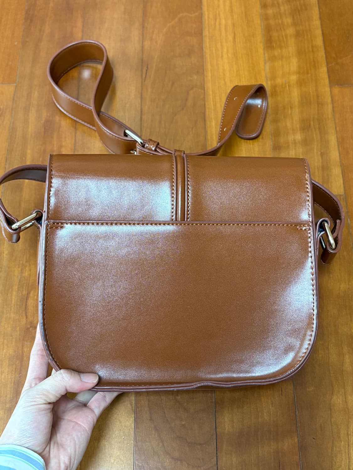 브라운 크로스백 상품이미지2