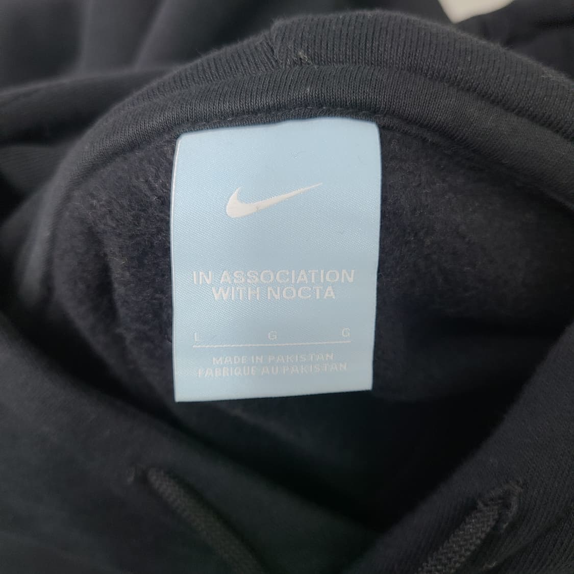 나이키 x 녹타 에센셜 셋업 블랙(아시아 L/85)기모후드 조거팬츠 세트 상품이미지4