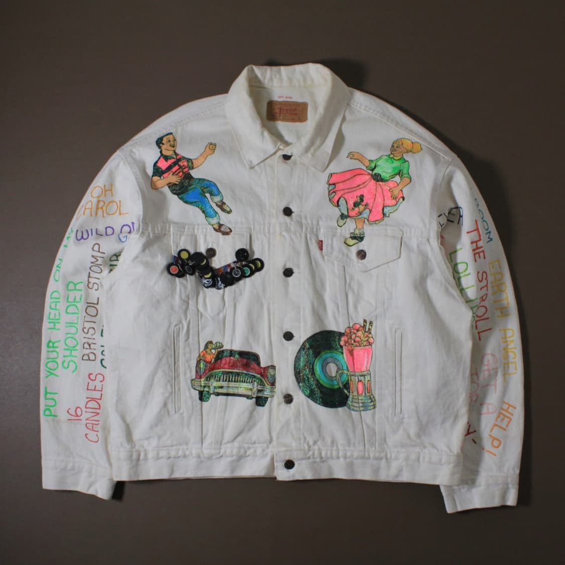 90s Levi’s  리바이스 70507 커스텀 데님 자켓 L012 상품이미지1