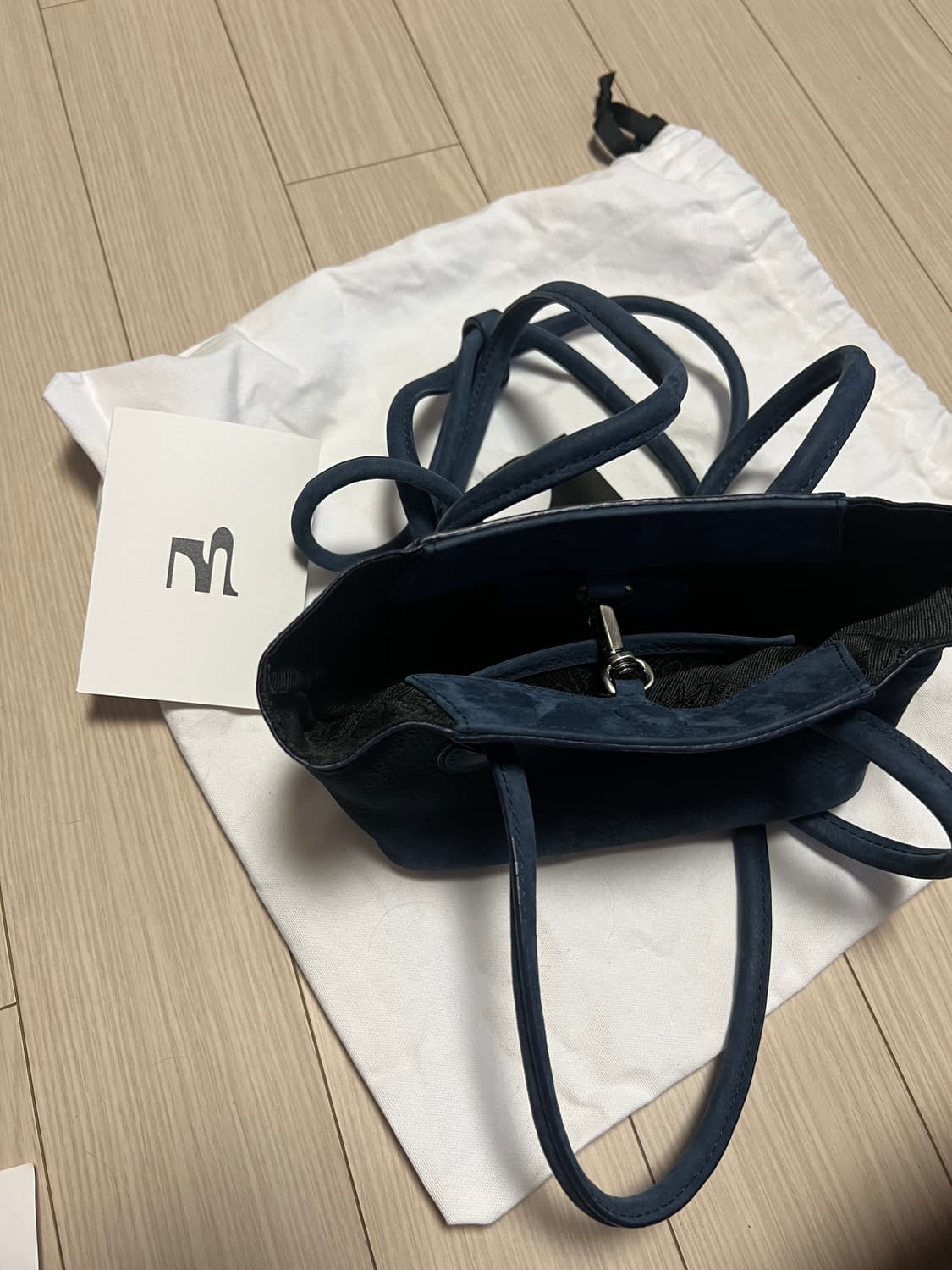 마지셔우드 보트 쇼퍼 미니 인디고 누벅 상품이미지4
