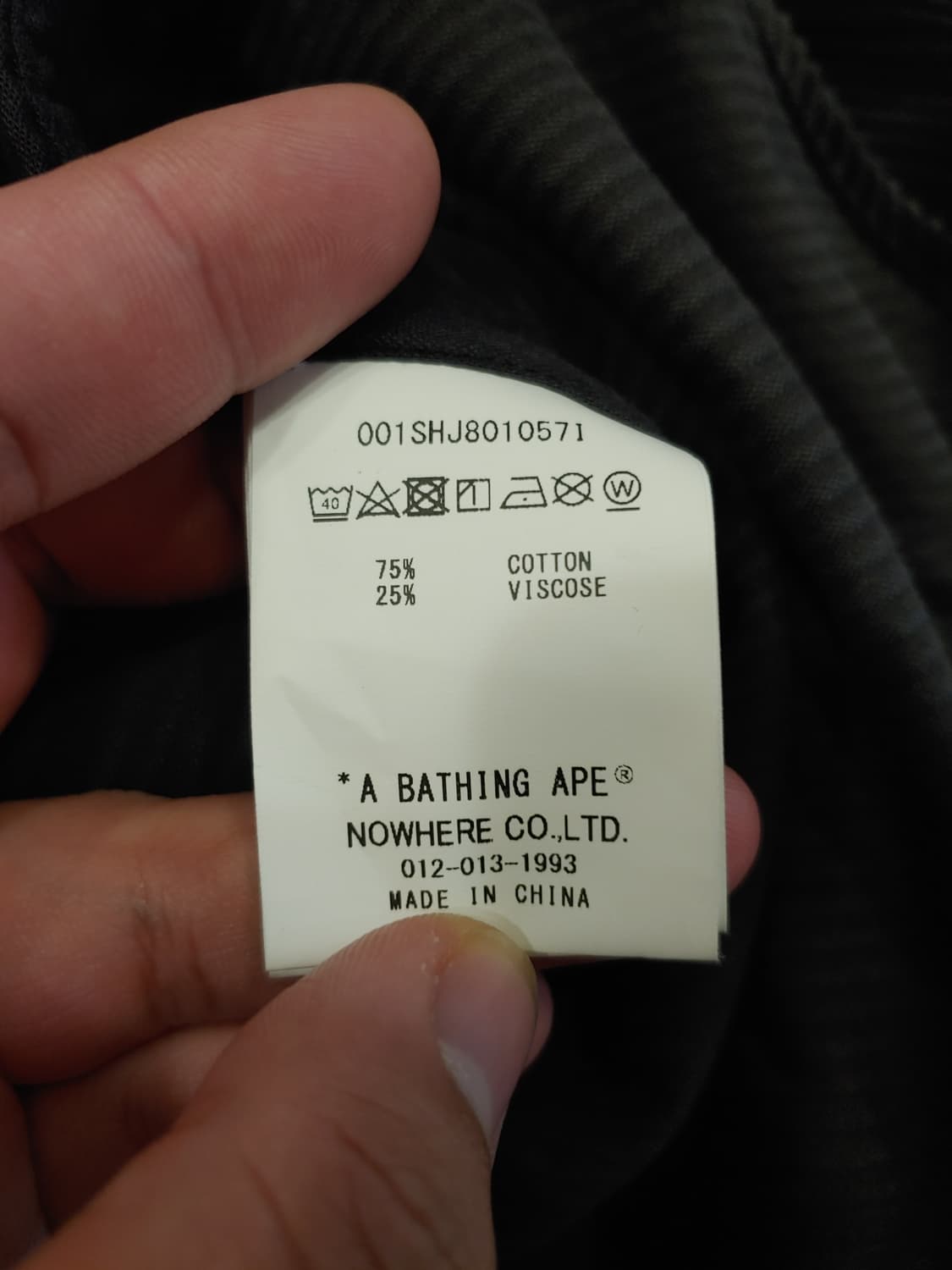 [L]베이프 코듀로이 미니사루 셔츠 상품이미지4