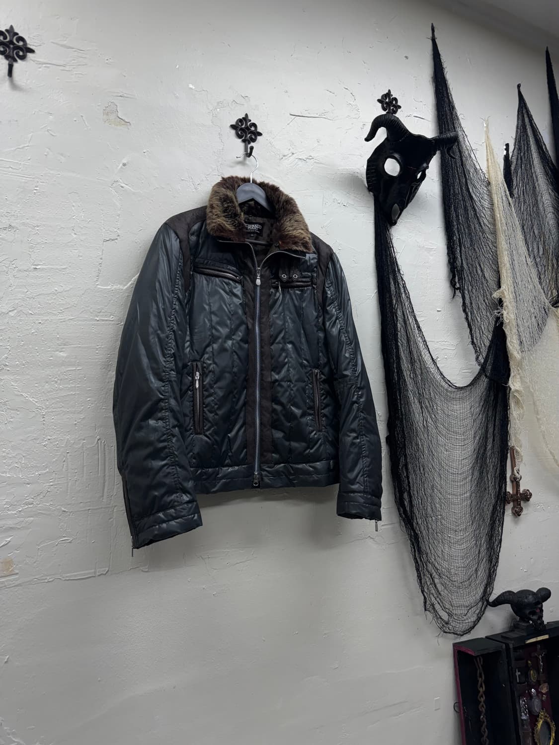Tornado mart 00s trimming fur down jacke 상품이미지1