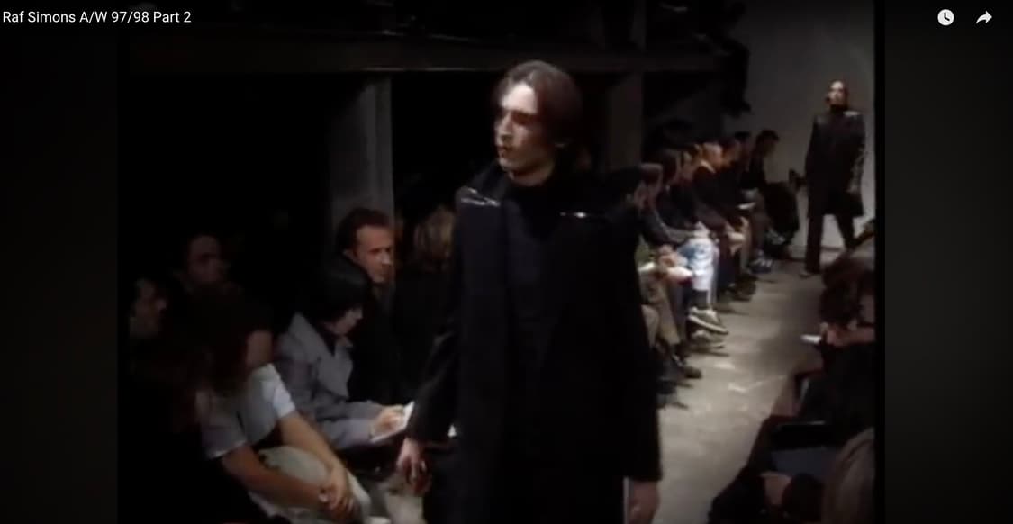 라프시몬스 1997 AW 코트 상품이미지2