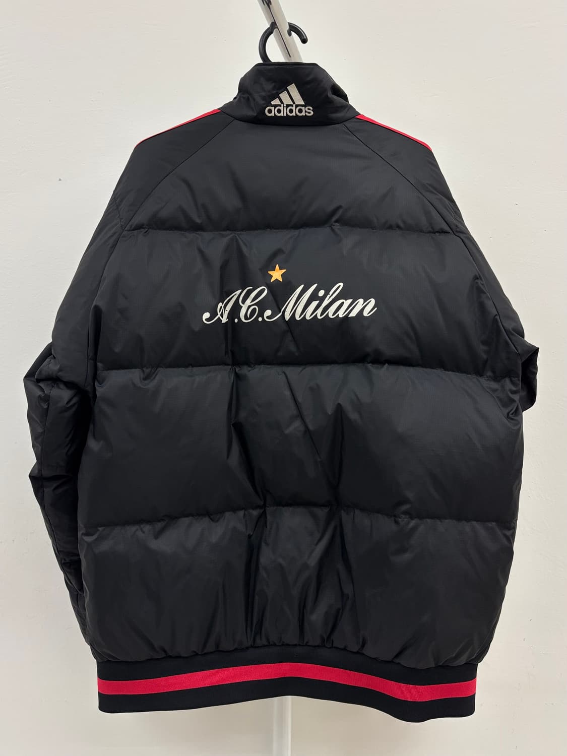 빈티지 아디다스 블랙 덕다운 패딩 점퍼 상품이미지9