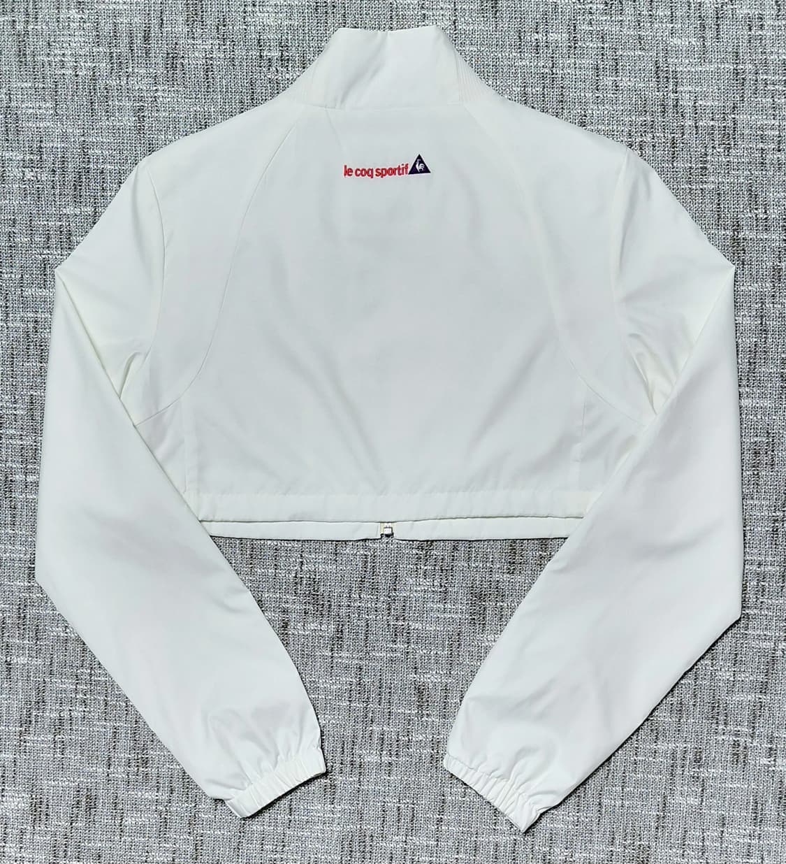 [M] 르꼬끄 골프 크롭 바람막이 화이트 여성 자켓 상품이미지9