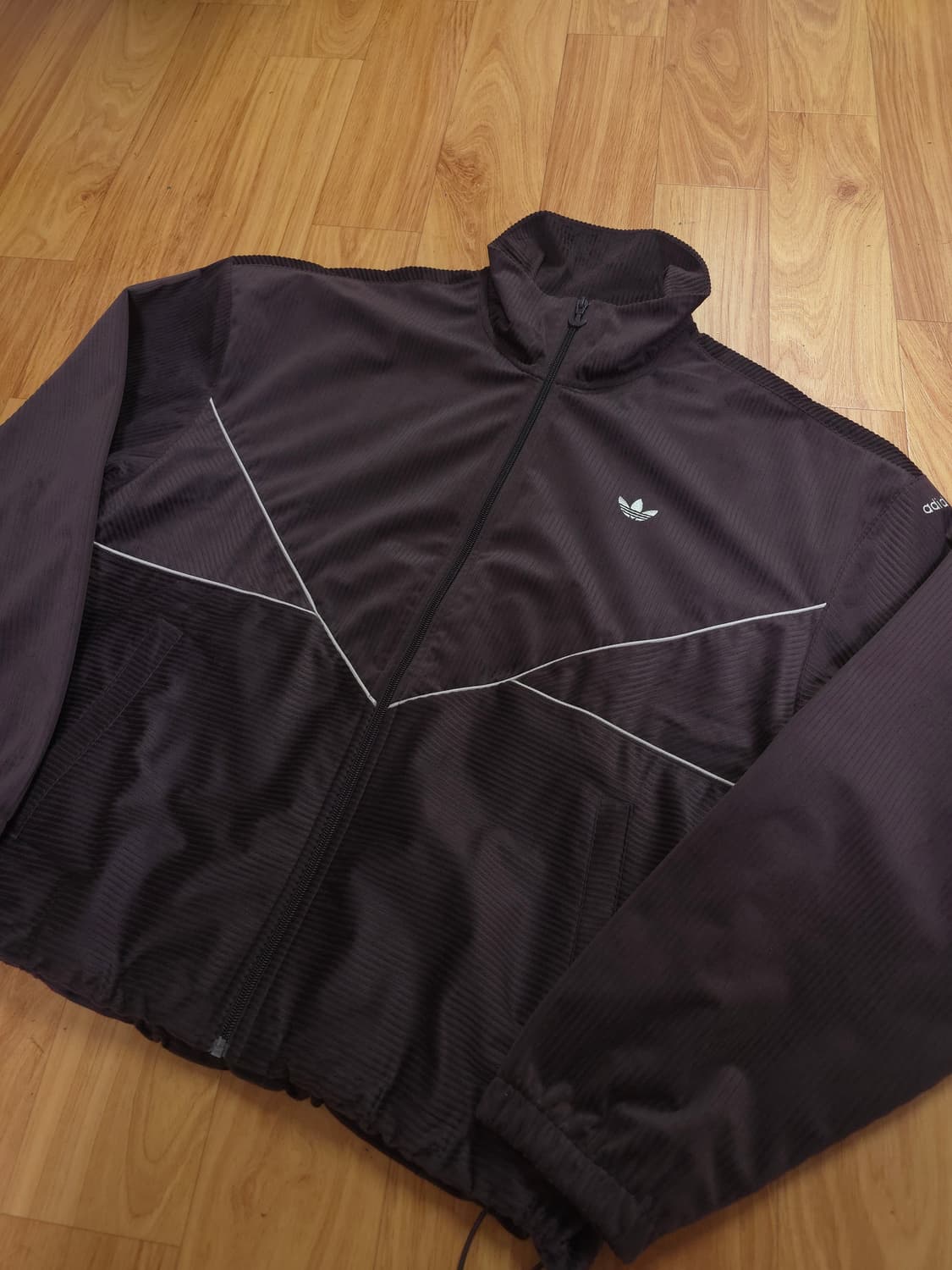 아디다스 코듀로이 벨벳 초코브라운 져지 상품이미지2