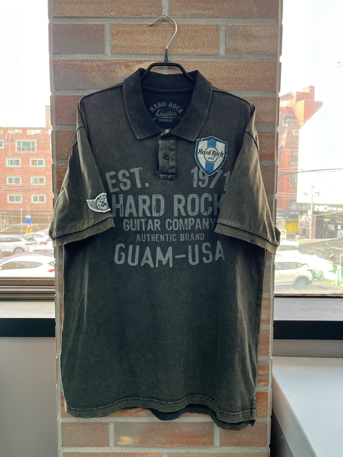 하드락카페 카라 반팔 티셔츠 상품이미지7