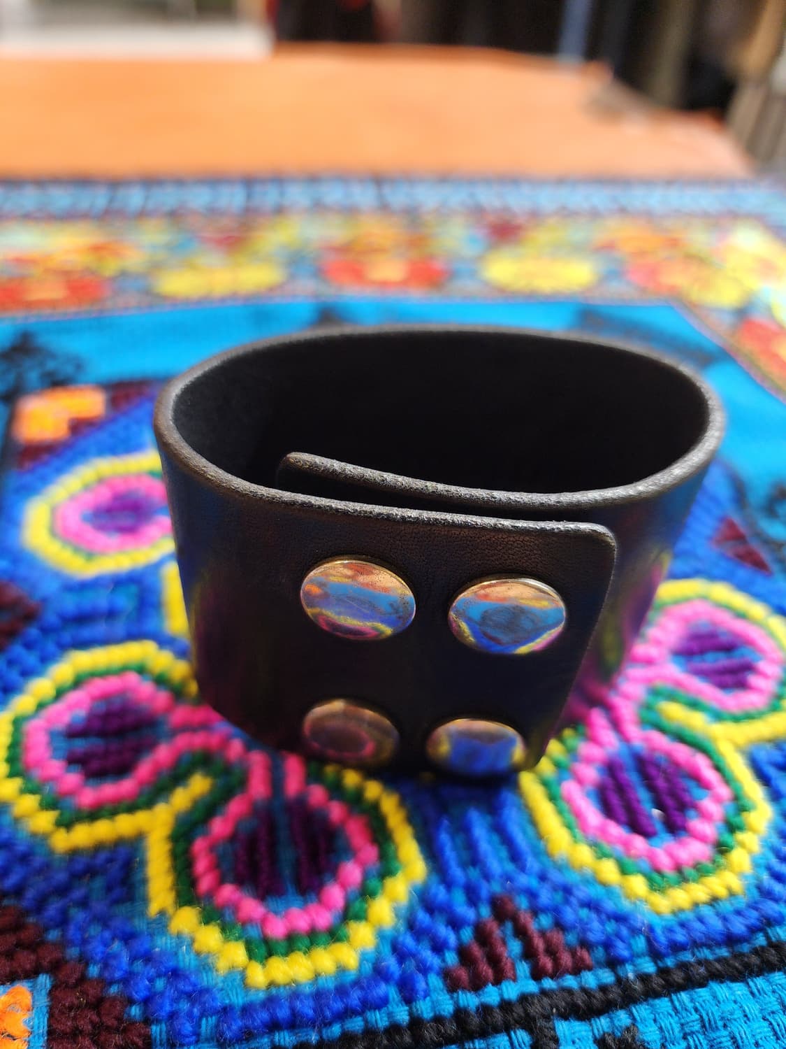 Moussy 찡 가죽팔찌 상품이미지2