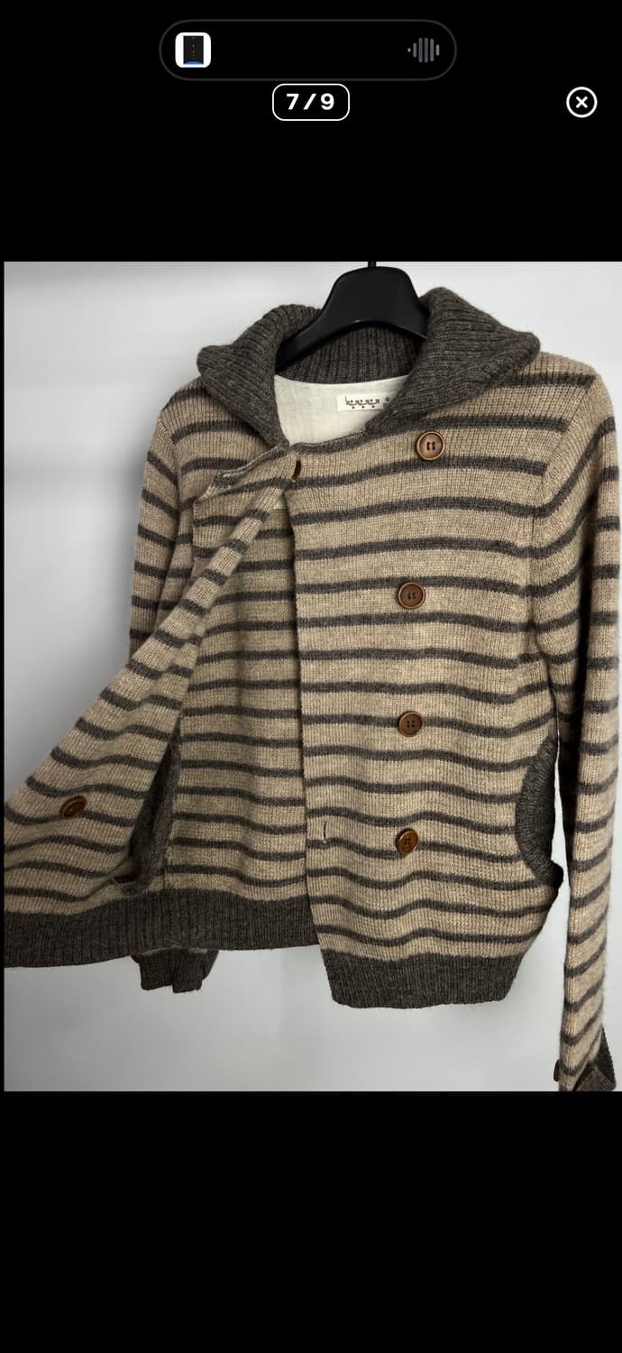 SM2 스트라이프 울 니트 가디건 상품이미지7