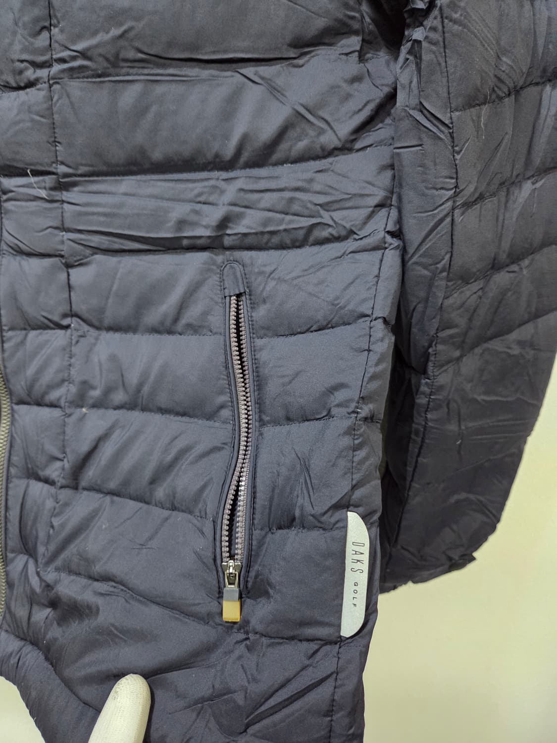 닥스 다크네이비 경량 패딩 점퍼 100 상품이미지2