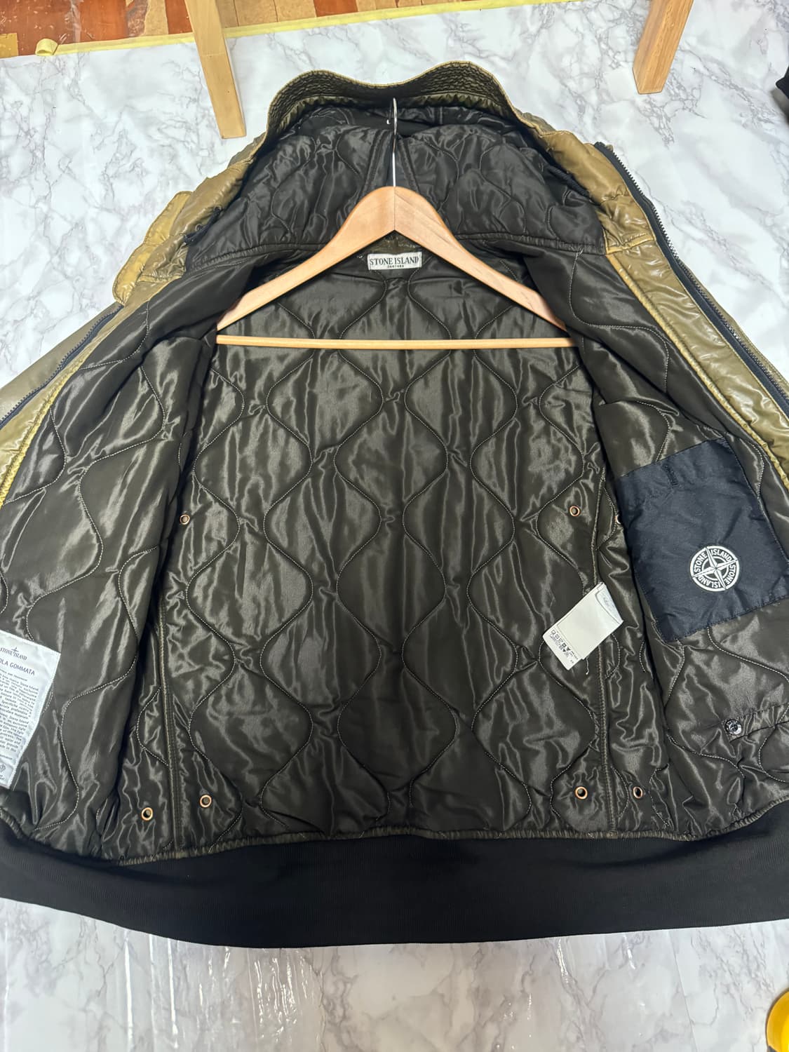 XL 스톤아일랜드 30주년 무솔라 고마타 자켓 상품이미지5