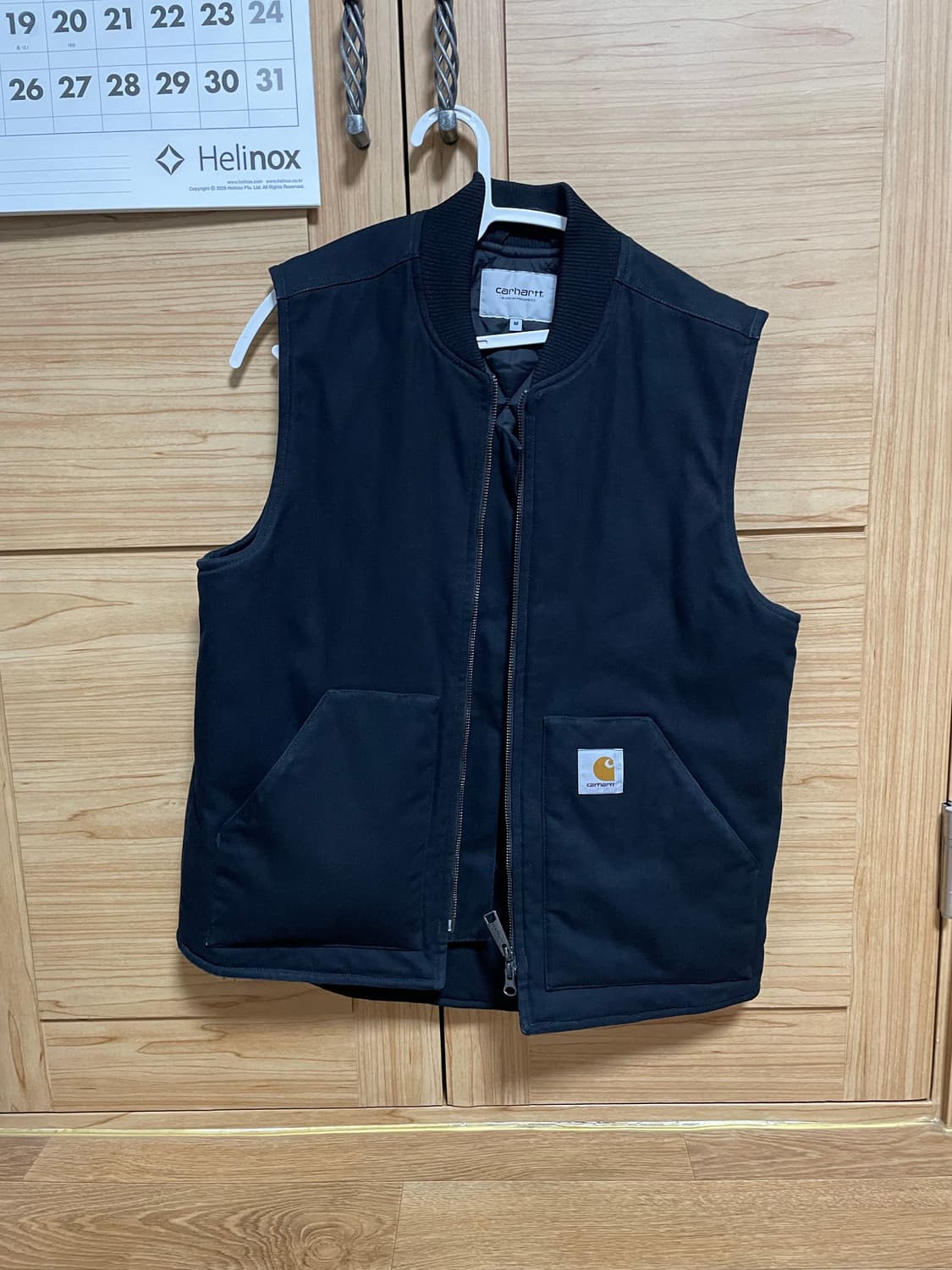 칼하트 웍스아웃 콜라보 베스트 M 상품이미지1