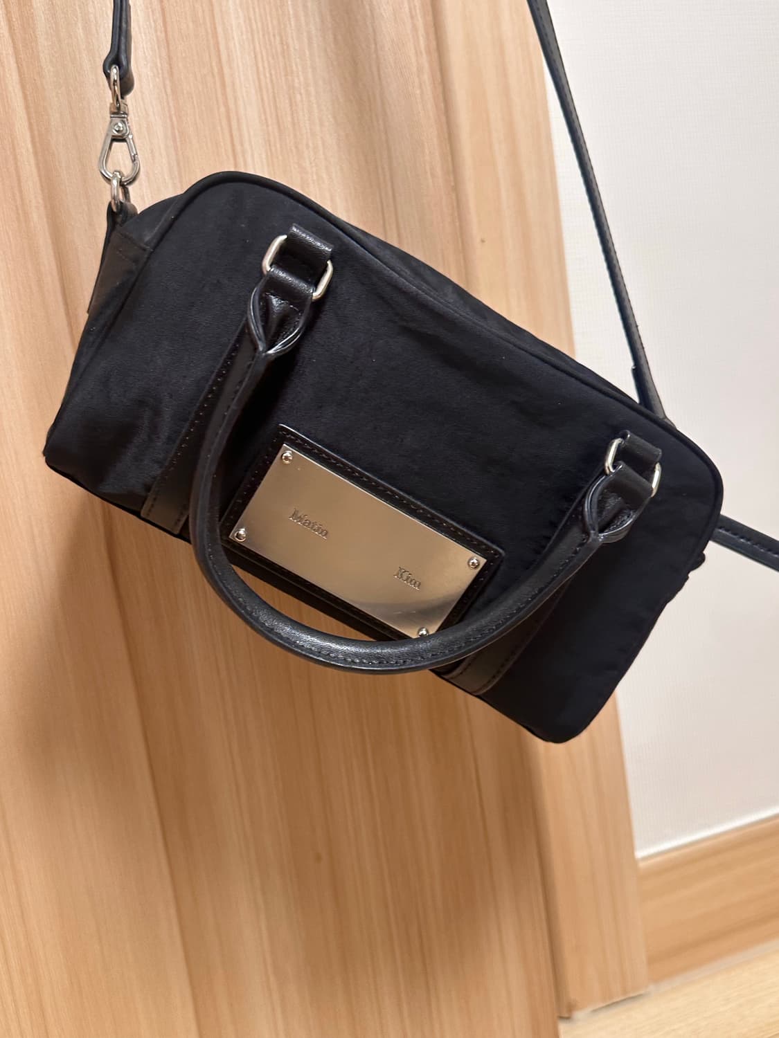 마뗑킴 베이비 스포티 토트백 블랙 상품이미지3