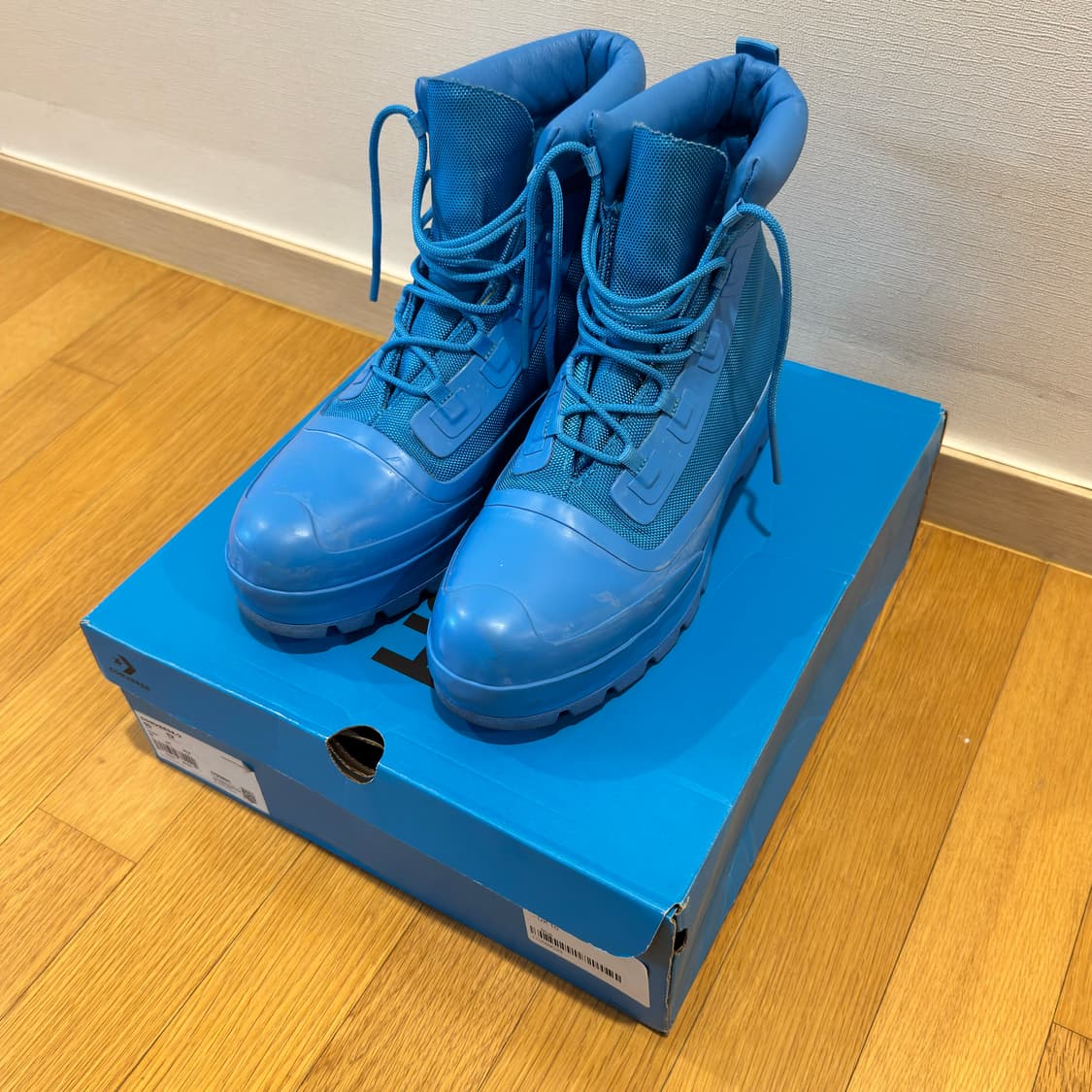 컨버스 x 앰부시 척테일러 덕부츠 하이 블루 UK10 풀박스 상품이미지1