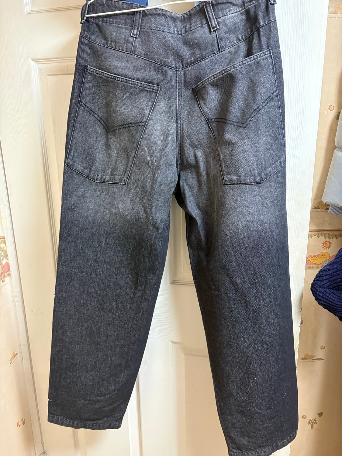 블루마블 스터드 배기 팬츠 상품이미지3