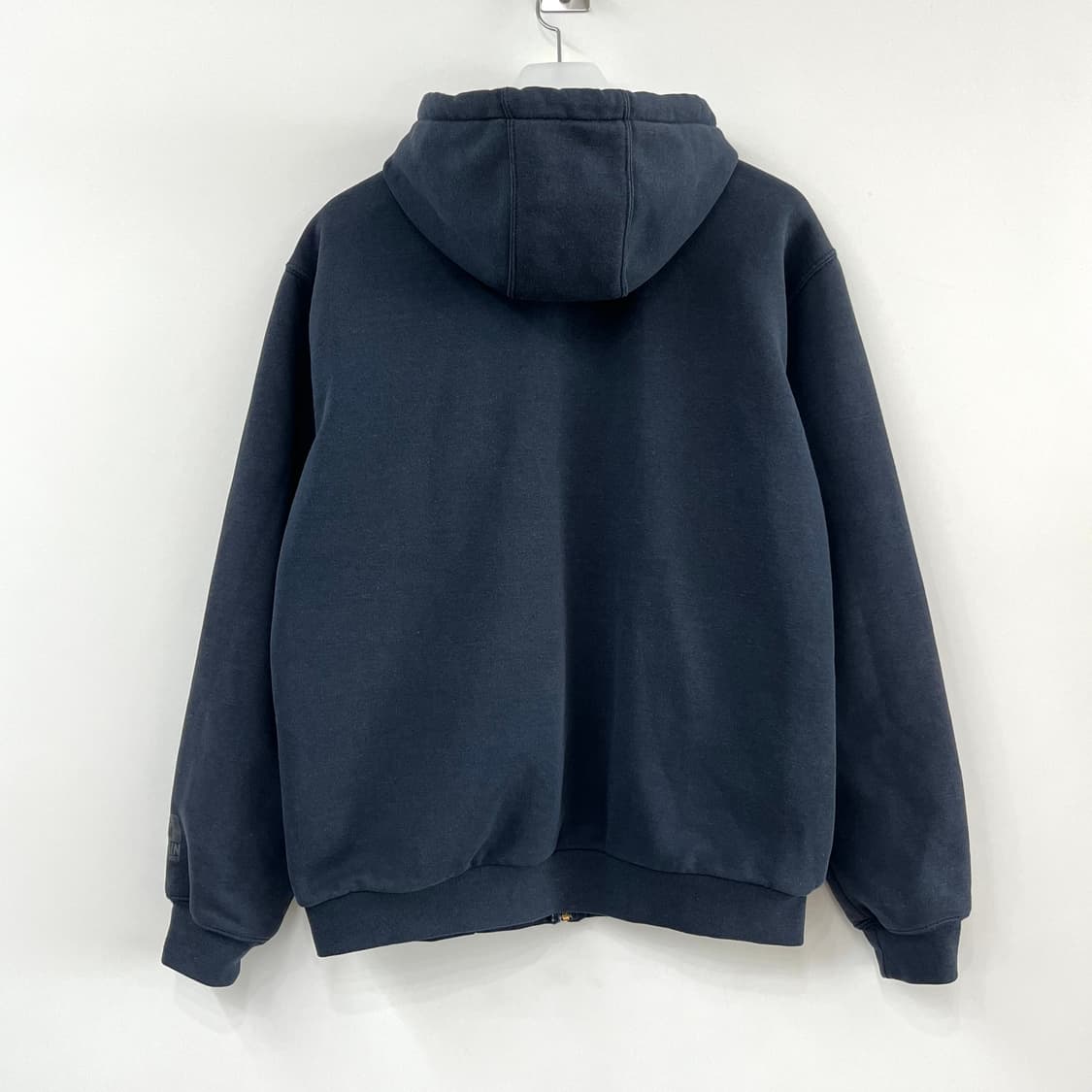 칼하트 레인디펜더 네이비 써멀 후드집업 상품이미지3