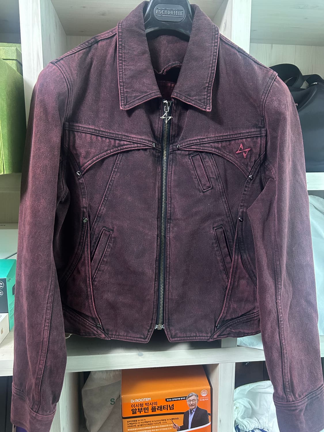 비엘알 Hidden Pocket Denim Trucker Jacket 상품이미지4