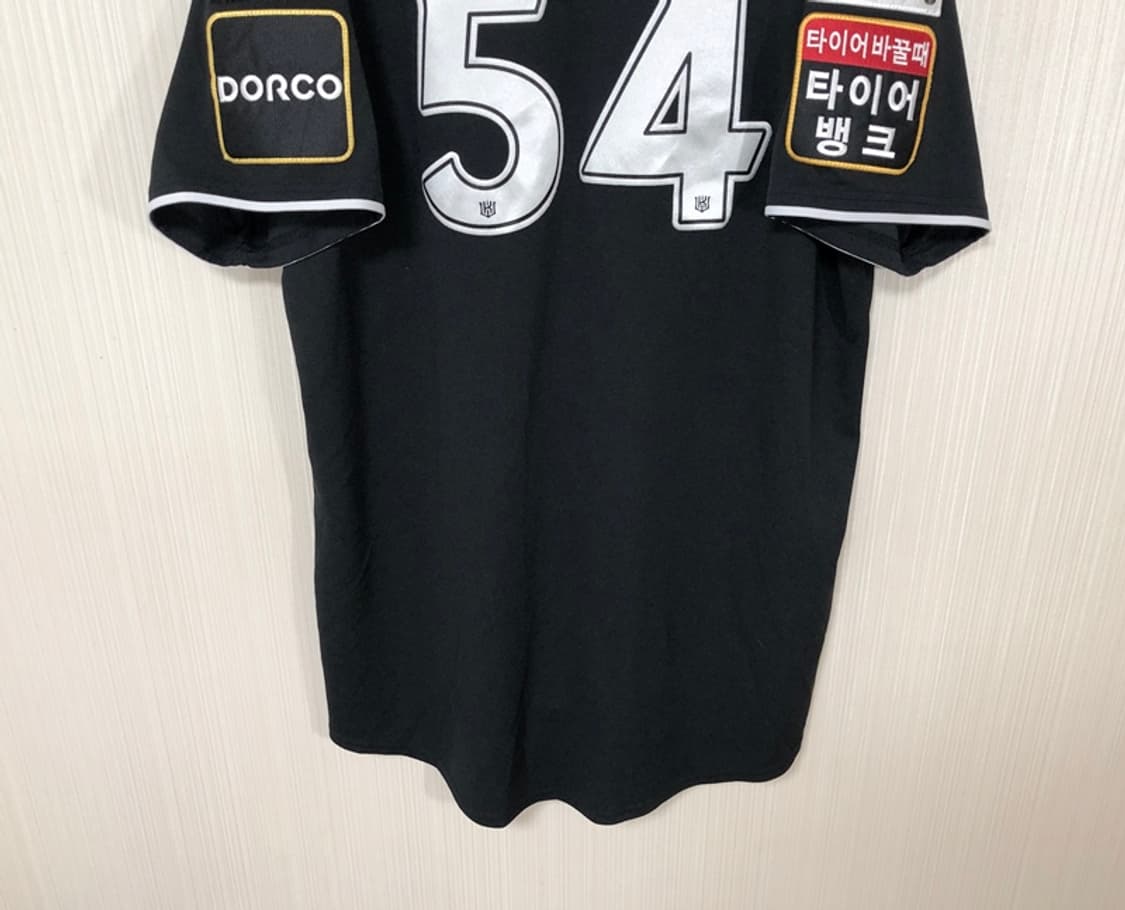  KBO 뉴발란스 KT위즈 선수실착 원정유니폼/져지 4XL #54 조이현 상품이미지10