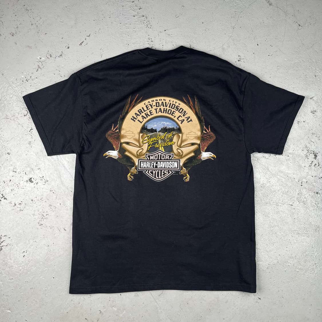 할리데이비슨 "got asphalt?" 티셔츠 (데드스탁급) 상품이미지4